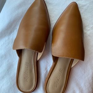 Madewell Gemma Mule Shoe in Leather